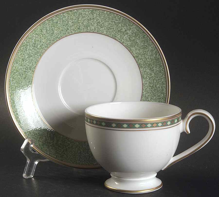 Toulon Footed Cup & Saucer Set by Villeroy & Boch-1