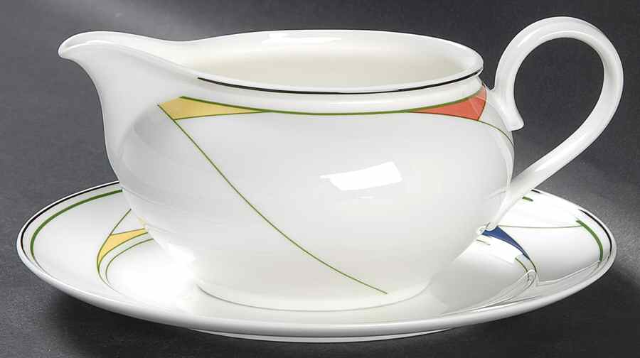 Trio Gravy Boat & Underplate/Relish by Villeroy & Boch-1