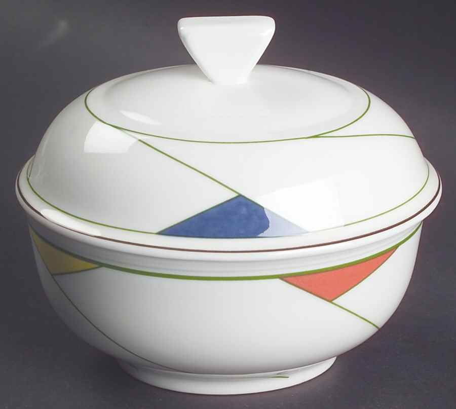 Trio Sugar Bowl & Lid by Villeroy & Boch-1