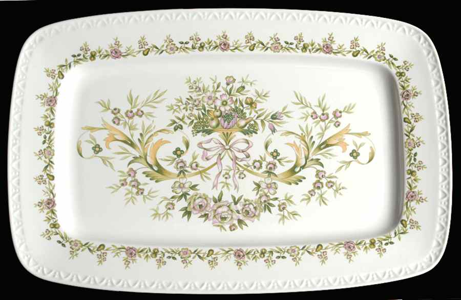 Trianon 14" Oval Serving Platter by Villeroy & Boch-1