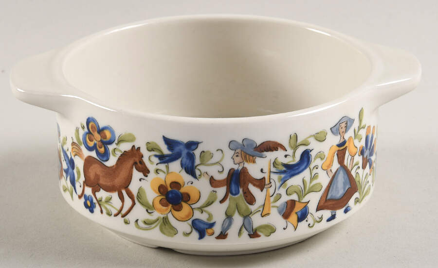 Troubadour Flat Cream Soup Bowl by Villeroy & Boch-1