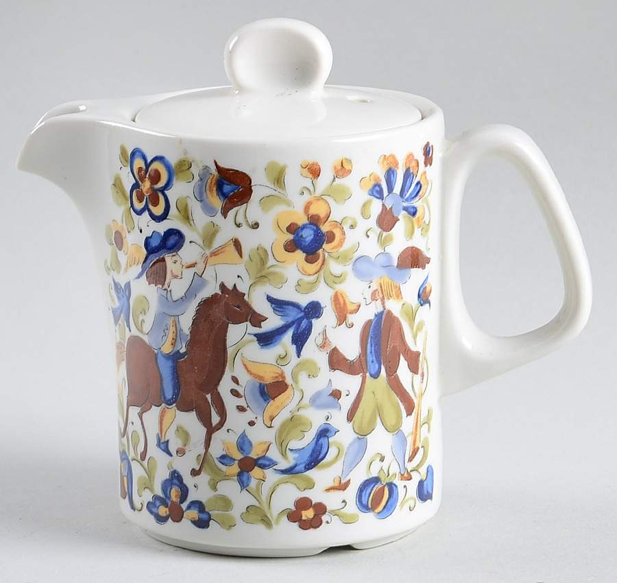 Troubadour Individual Coffee Pot & Lid by Villeroy & Boch-1