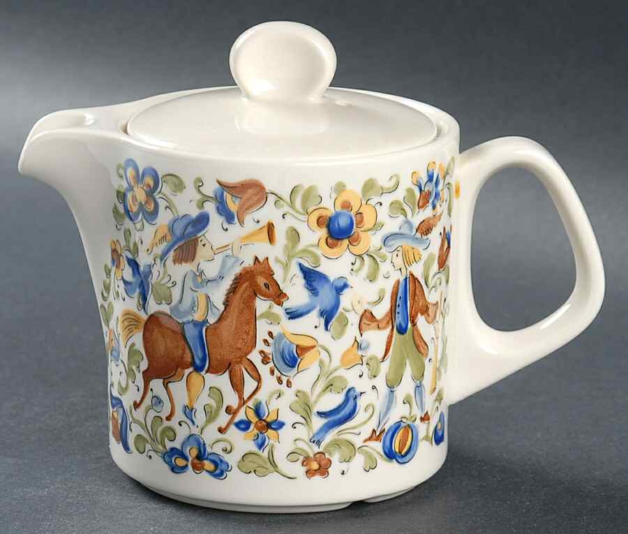 Troubadour Individual Teapot & Lid by Villeroy & Boch-1