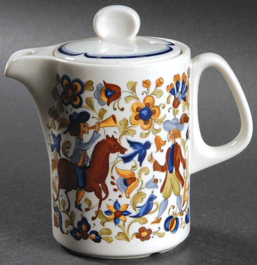 Troubadour Individual Coffee Pot & Lid by Villeroy & Boch-1