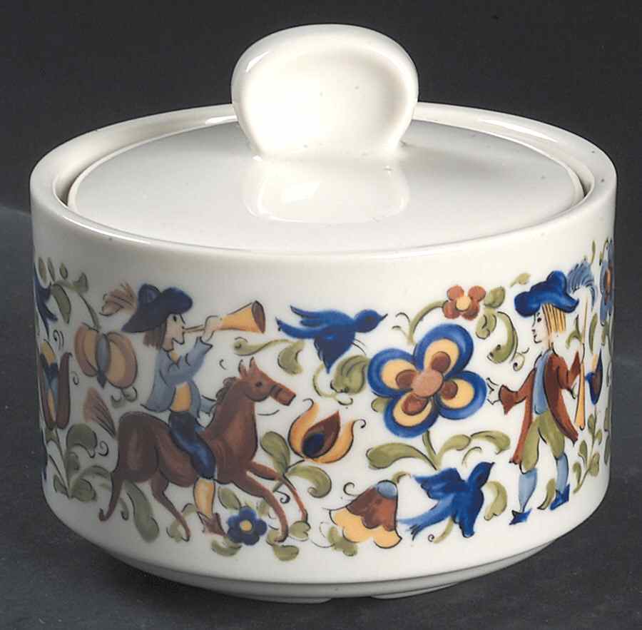 Troubadour Sugar Bowl & Lid by Villeroy & Boch-1