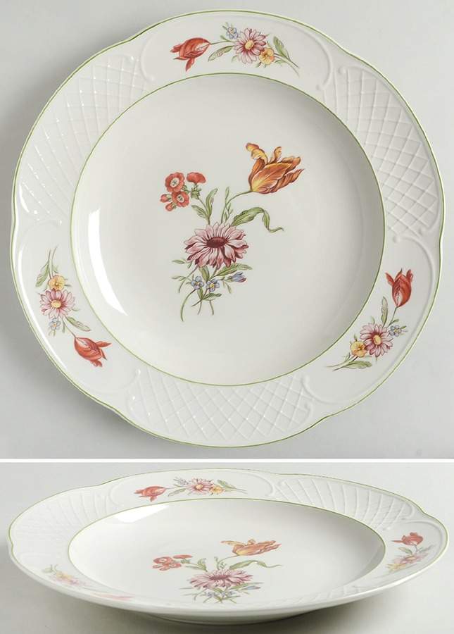 Tulipe 12" Deep Round Platter by Villeroy & Boch-1