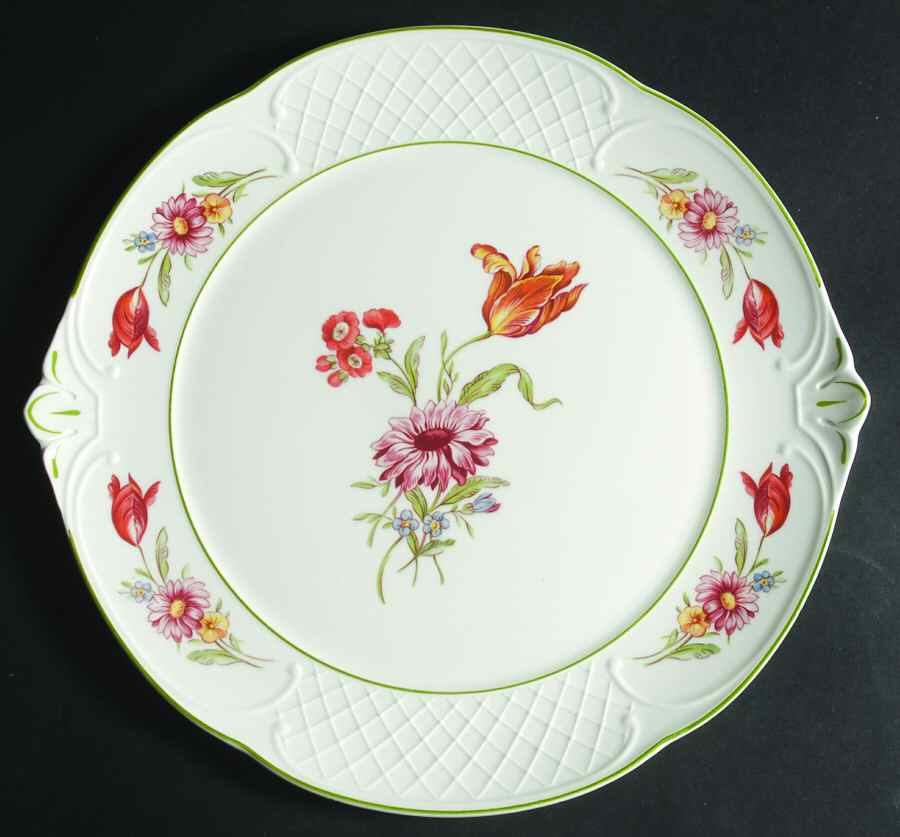 Tulipe Handled Cake Plate by Villeroy & Boch-1