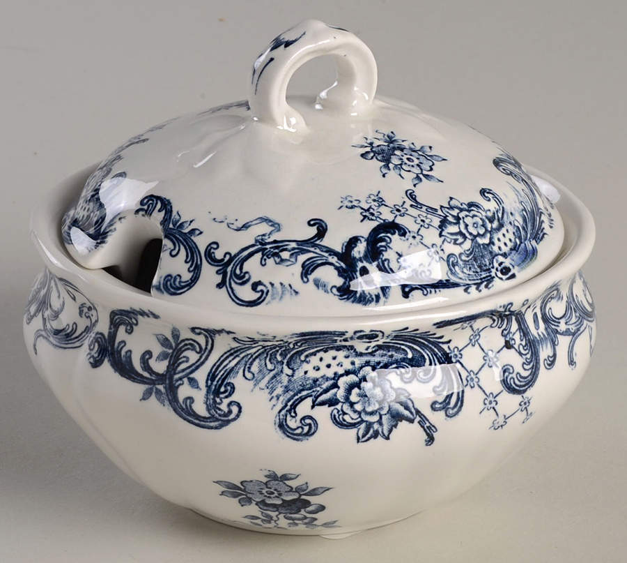 Valeria Blue Jam/Jelly & Lid by Villeroy & Boch-1