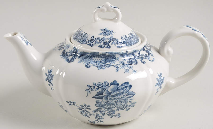 Valeria Blue Individual Teapot & Lid by Villeroy & Boch-1