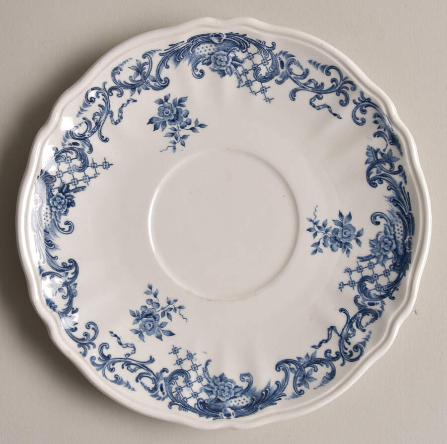 Valeria Blue Saucer for Oversized Cup by Villeroy & Boch-1