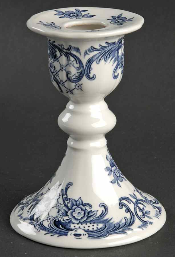 Valeria Blue Tall Candlestick by Villeroy & Boch-1