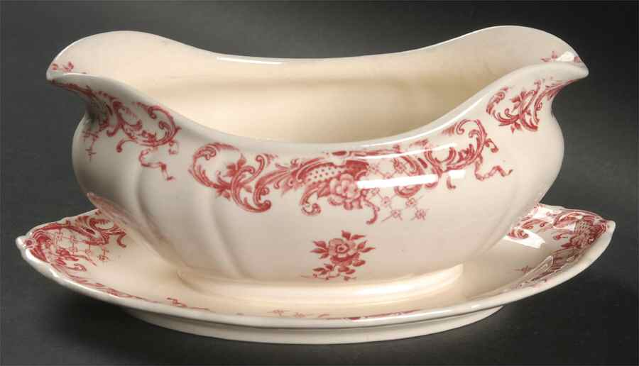 Valeria Gravy Boat with Attached Underplate by Villeroy & Boch-1