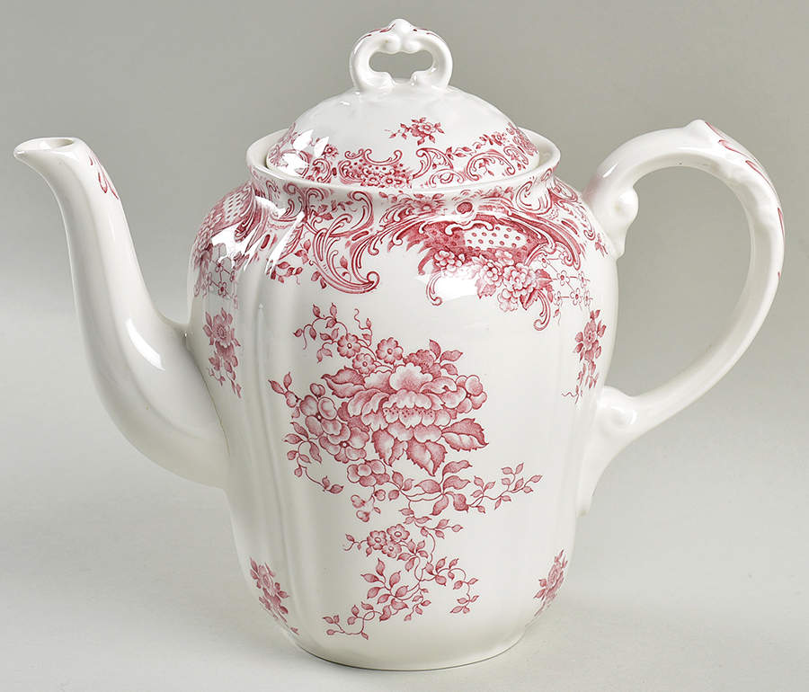 Valeria Red Coffee Pot & Lid by Villeroy & Boch-1