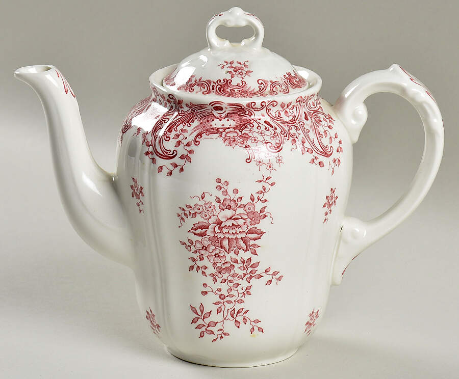 Valeria Red Mini Coffee Pot & Lid by Villeroy & Boch-1