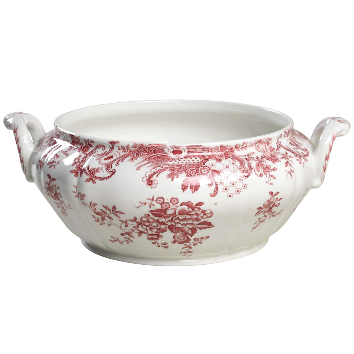 Valeria Red Round Vegetable No Lid by Villeroy & Boch-1
