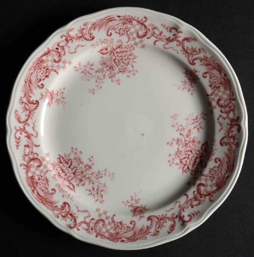 Valeria Red Salad Plate by Villeroy & Boch-1