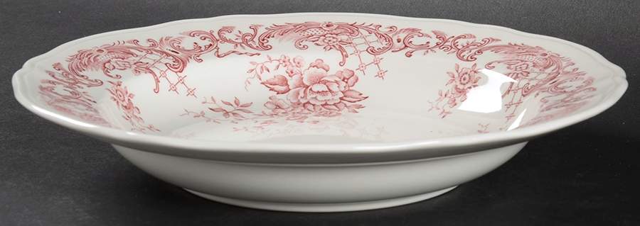 Valeria Red Rim Soup Bowl by Villeroy & Boch-1