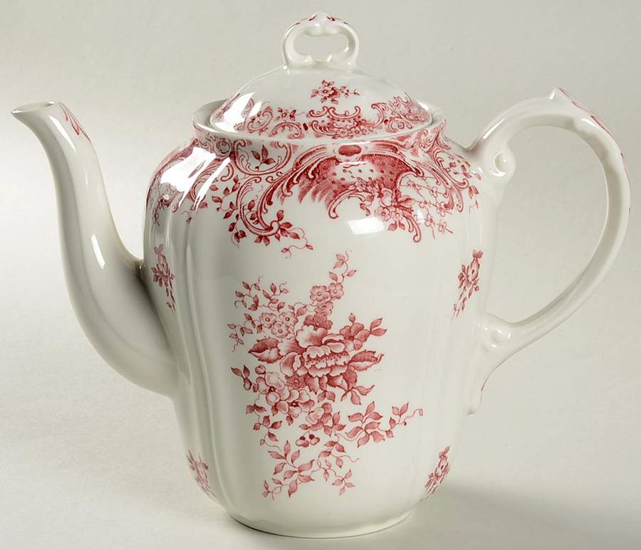Valeria Red Coffee Pot & Lid by Villeroy & Boch-1
