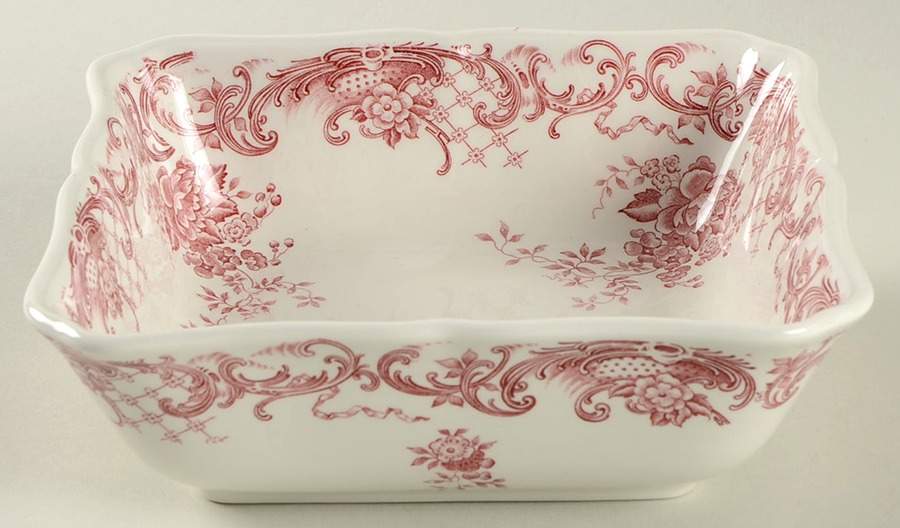 Valeria Red 6" Square Vegetable Bowl by Villeroy & Boch-1