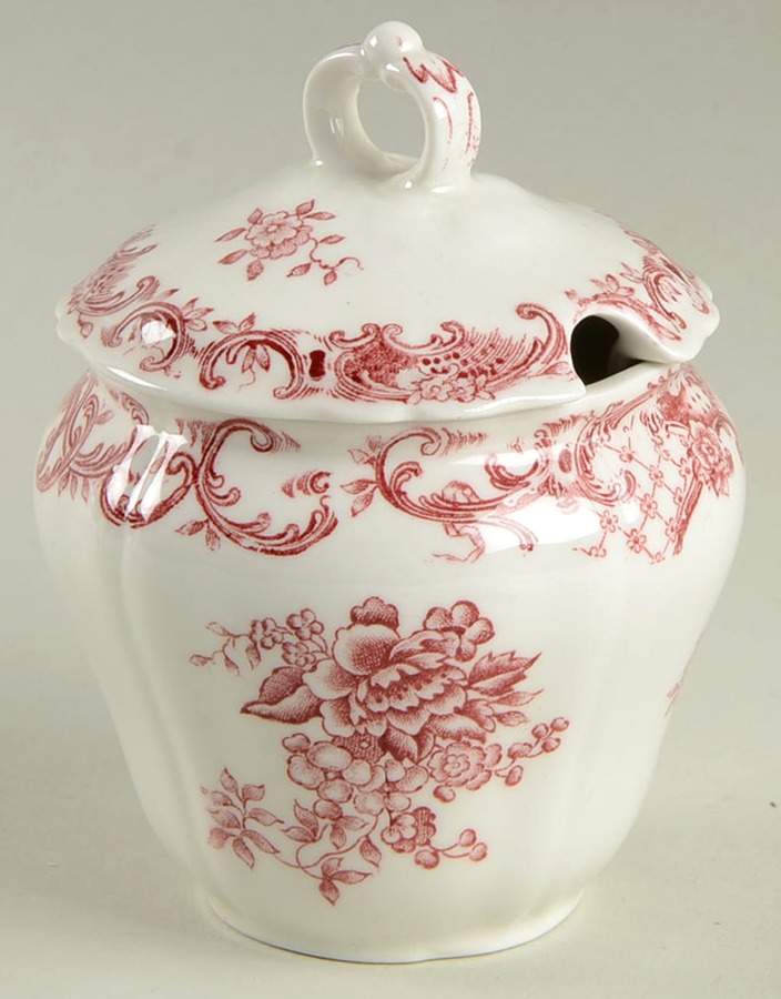 Valeria Red Jam/Jelly & Lid by Villeroy & Boch-1