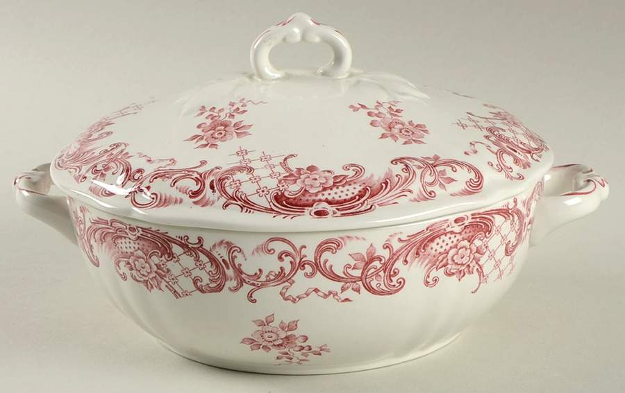 Valeria Red Mini Round Covered Vegetable by Villeroy & Boch-1
