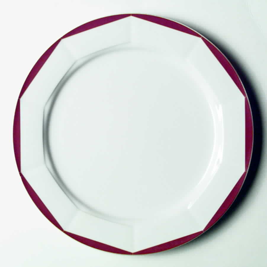 Varia Red Luncheon Plate by Villeroy & Boch-1