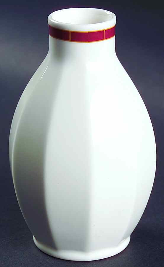 Varia Red 5" Bud Vase by Villeroy & Boch-1