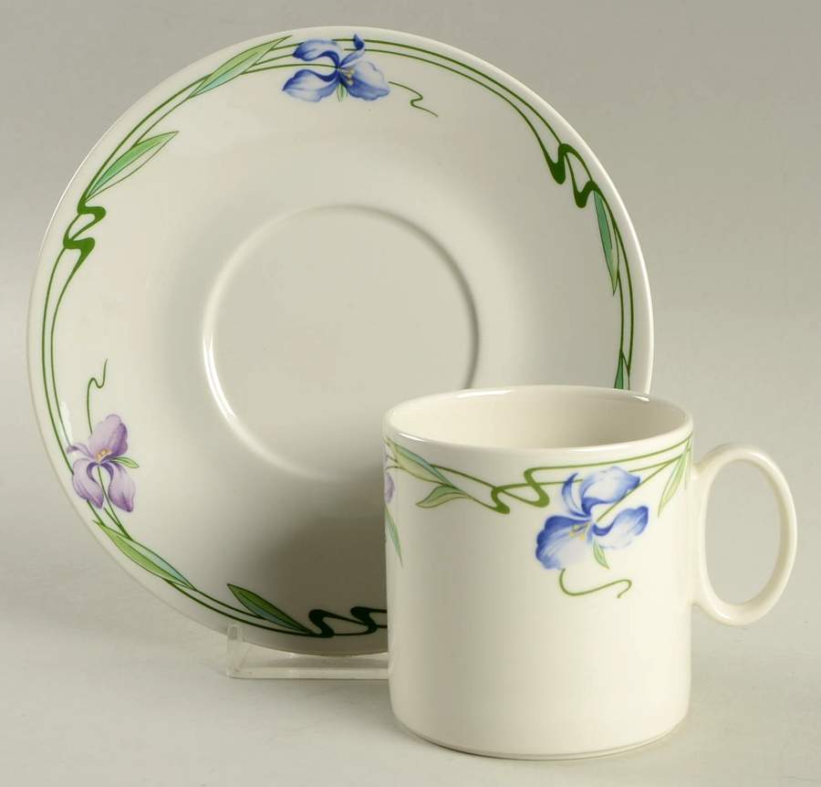 Verona Flat Cup & Saucer Set by Villeroy & Boch-1
