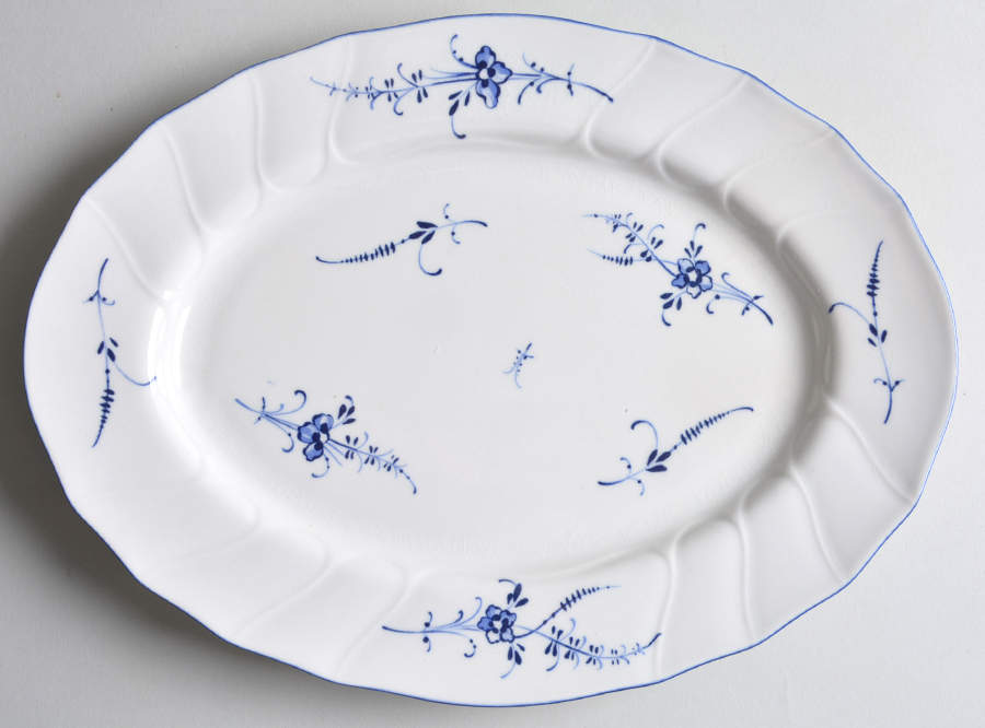 Vieux Luxembourg 11" Oval Serving Platter by Villeroy & Boch-1