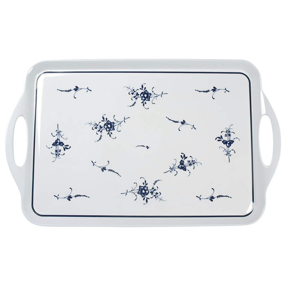 Vieux Luxembourg 19" Rectangular Handled Serving Melamine Tray by Villeroy & Boch-1