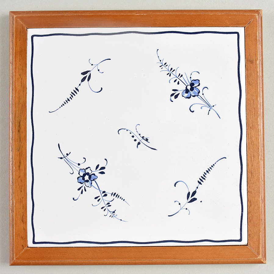 Vieux Luxembourg Wood Frame Trivet by Villeroy & Boch-1