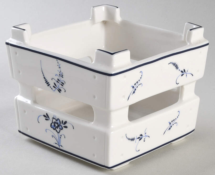 Vieux Luxembourg 4" Square Flower Pot Holder by Villeroy & Boch-1