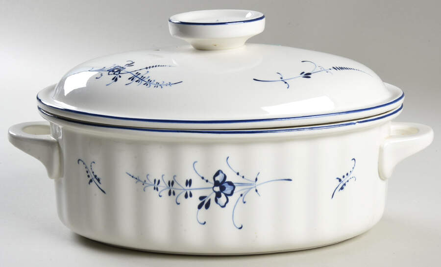 Vieux Luxembourg 2 Quart Oval Covered Casserole by Villeroy & Boch-1