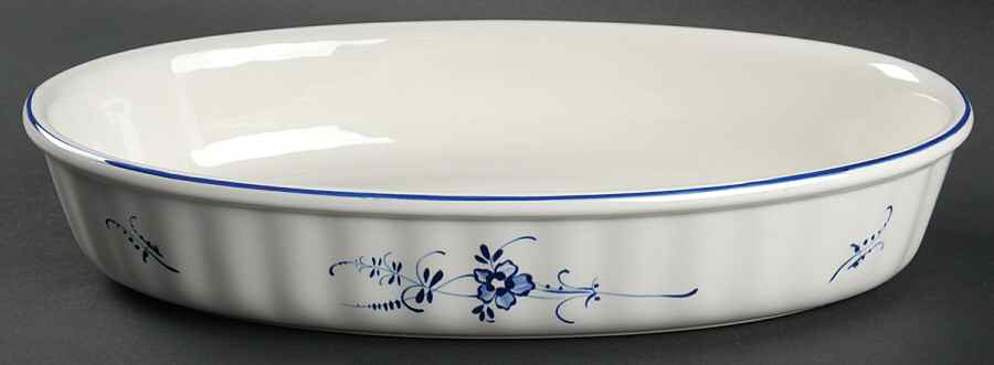 Vieux Luxembourg 11" Oval Baker by Villeroy & Boch-1