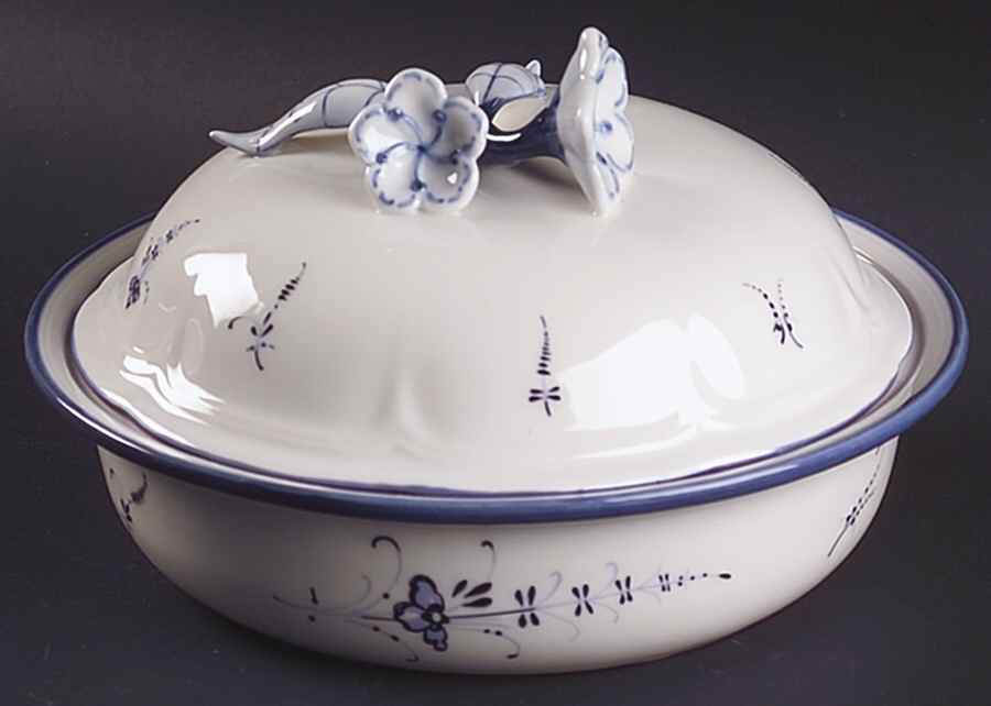 Vieux Luxembourg 8" Flat Covered Bowl by Villeroy & Boch-1