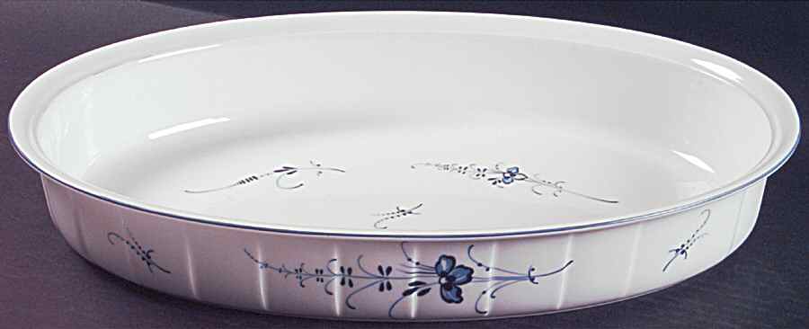 Vieux Luxembourg 15" Oval Baker by Villeroy & Boch-1