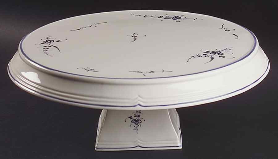 Vieux Luxembourg 14" Diameter Pedestal Cake Stand by Villeroy & Boch-1