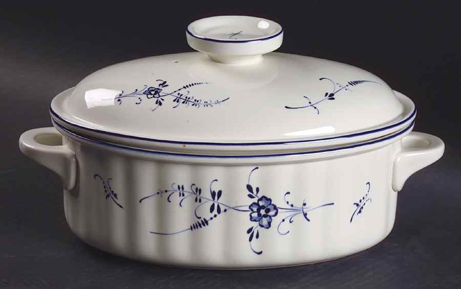Vieux Luxembourg 3 Quart Oval Covered Casserole by Villeroy & Boch-1