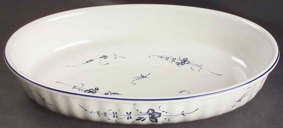 Vieux Luxembourg 14" Oval Baker by Villeroy & Boch-1