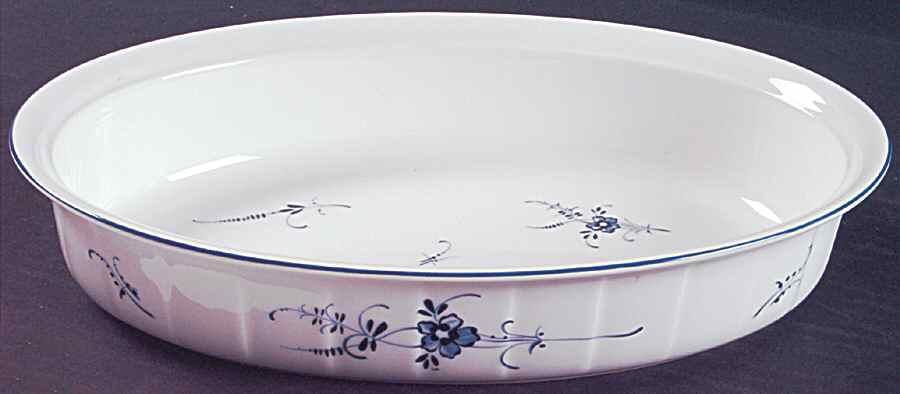 Vieux Luxembourg 11" Oval Baker by Villeroy & Boch-1