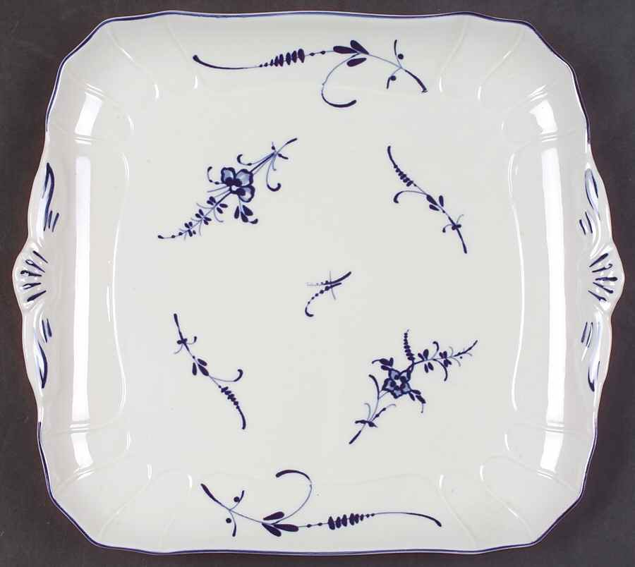 Vieux Luxembourg Square Handled Cake Plate by Villeroy & Boch-1