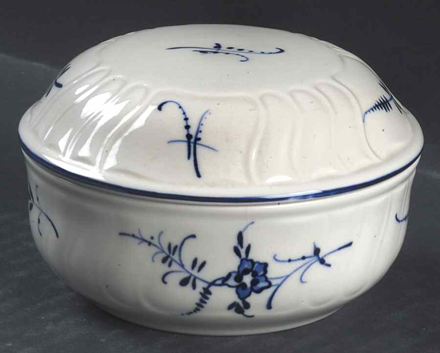 Vieux Luxembourg Round Box & Lid by Villeroy & Boch-1