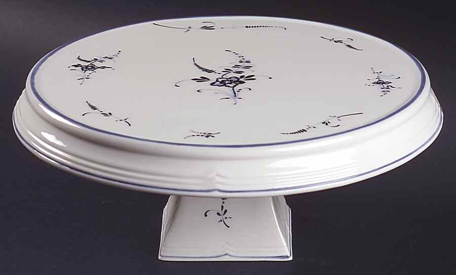 Vieux Luxembourg 10" Diameter Pedestal Cake Stand by Villeroy & Boch-1