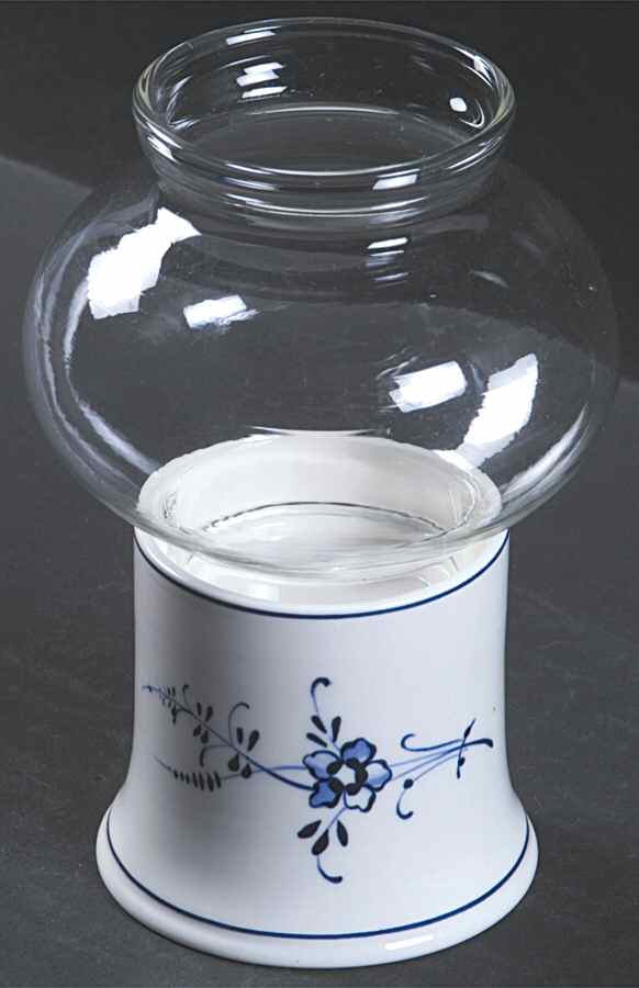 Vieux Luxembourg Mini Hurricane Lamp & Globe by Villeroy & Boch-1
