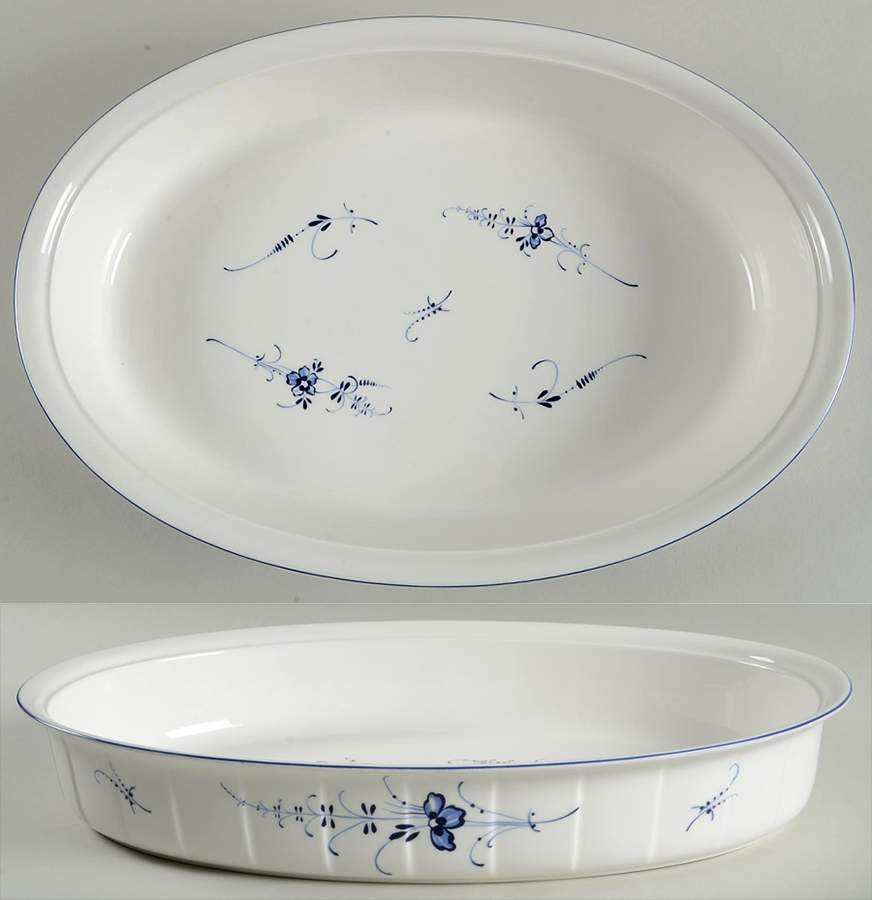 Vieux Luxembourg 16" Oval Baker by Villeroy & Boch-1