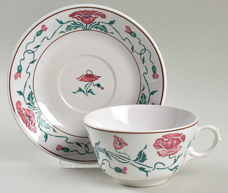VIL2 Flat Cup & Saucer Set by Villeroy & Boch-1