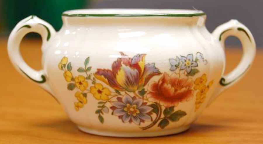 Fleurs De Montclair Sugar Bowl No Lid by Villeroy & Boch-1