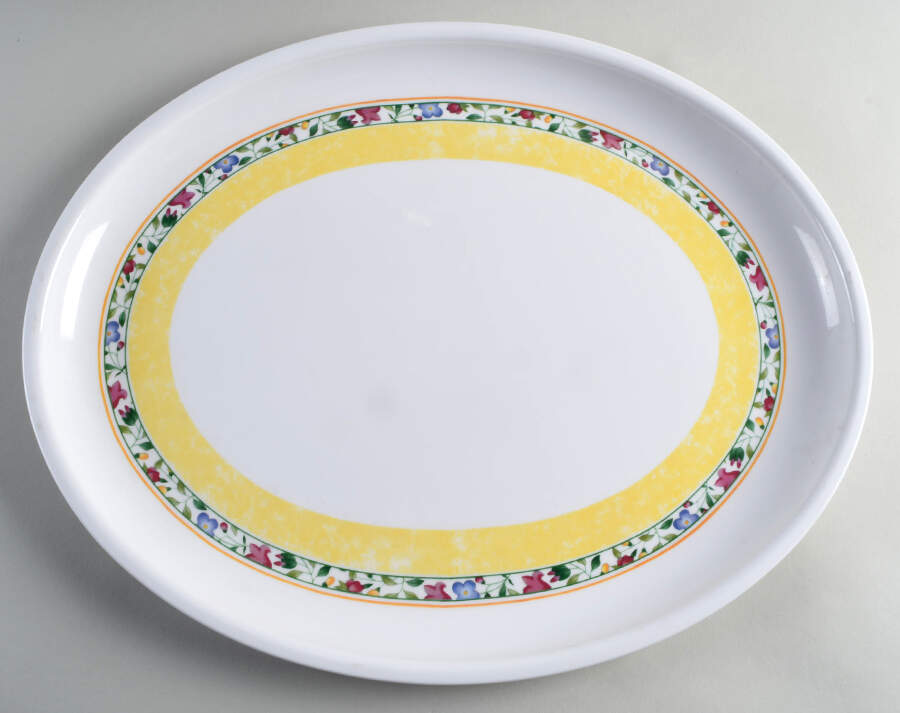 Virginia 19" Melamine Oval Platter by Villeroy & Boch-1