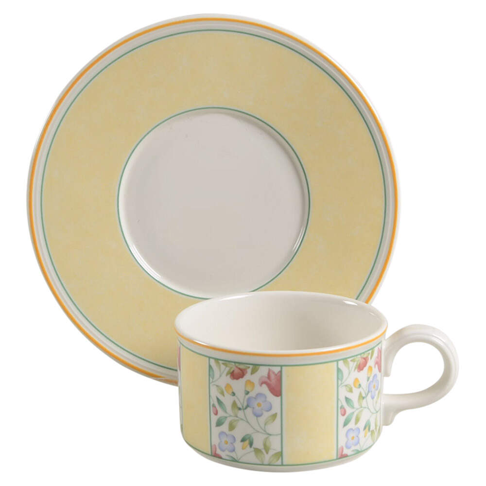 Virginia Flat Cup & Saucer Set by Villeroy & Boch-1