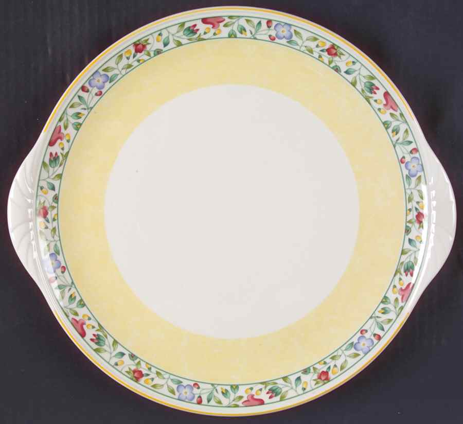 Virginia Handled Cake Plate by Villeroy & Boch-1